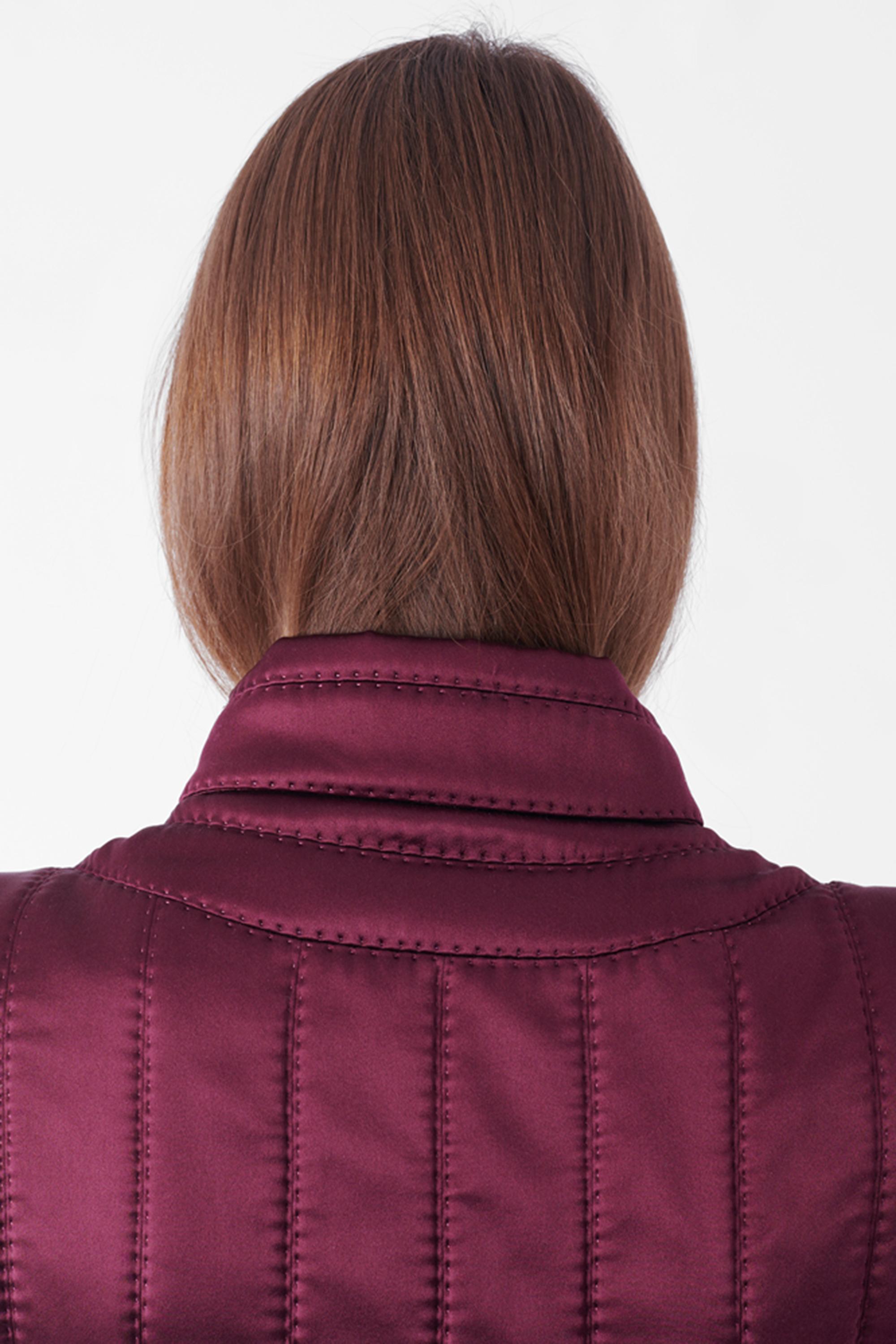 Yves Saint Laurent Pasarela F/W 2004 Chaqueta de seda acolchada Negro en venta