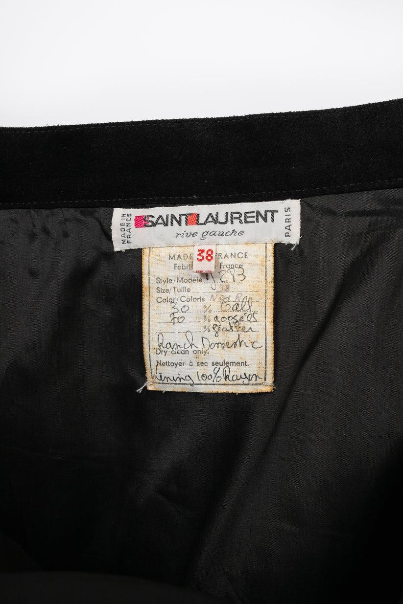 Yves Saint Laurent Feather Skirt For Sale 4