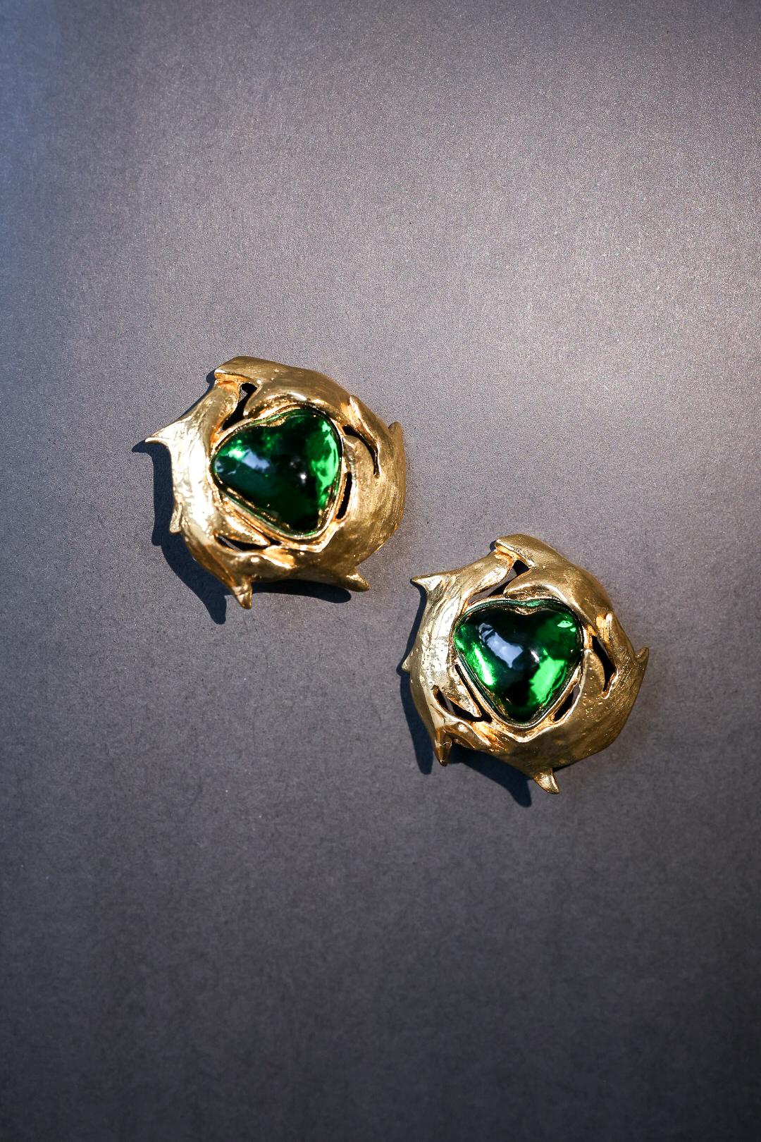 Orecchini a clip Yves Saint Laurent 