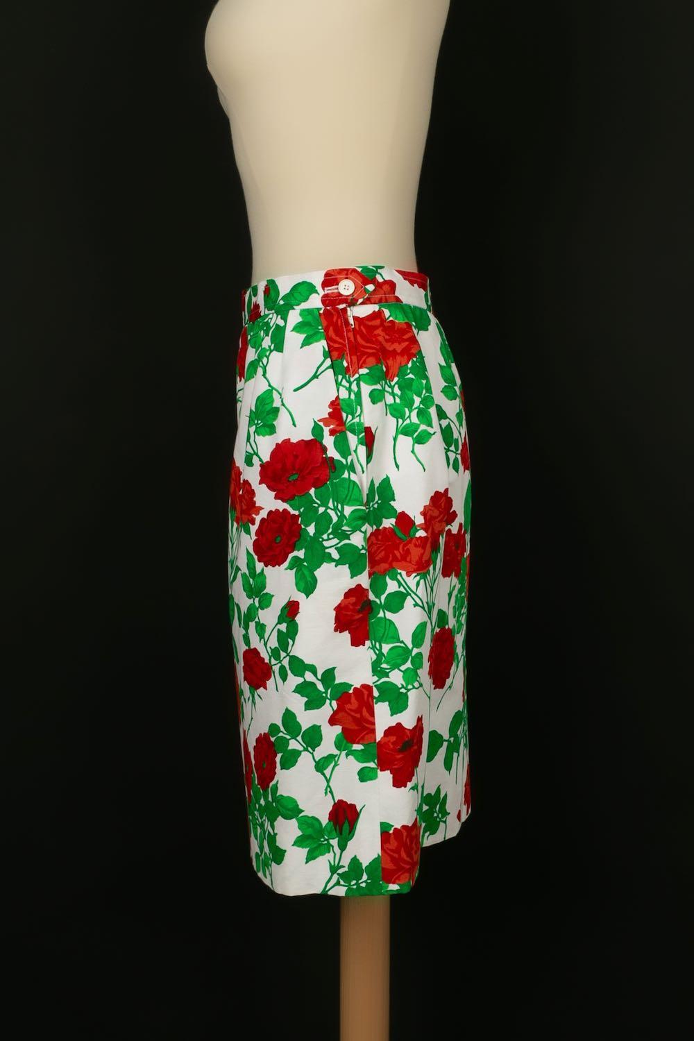 Conjunto estampado floral Yves Saint Laurent en venta 7