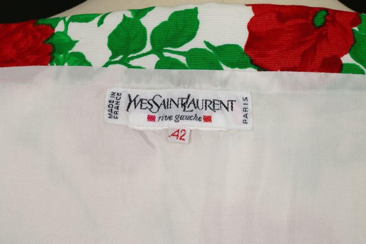 Conjunto estampado floral Yves Saint Laurent en venta 10