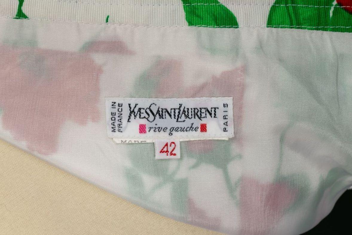 Conjunto estampado floral Yves Saint Laurent en venta 11
