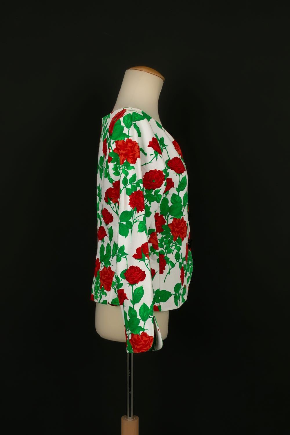 Conjunto estampado floral Yves Saint Laurent en venta 1