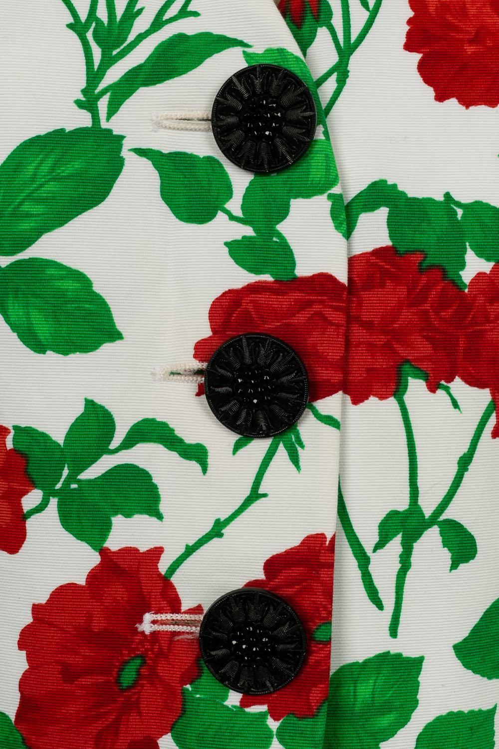 Conjunto estampado floral Yves Saint Laurent en venta 2