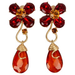 Pendientes Flor Yves Saint Laurent