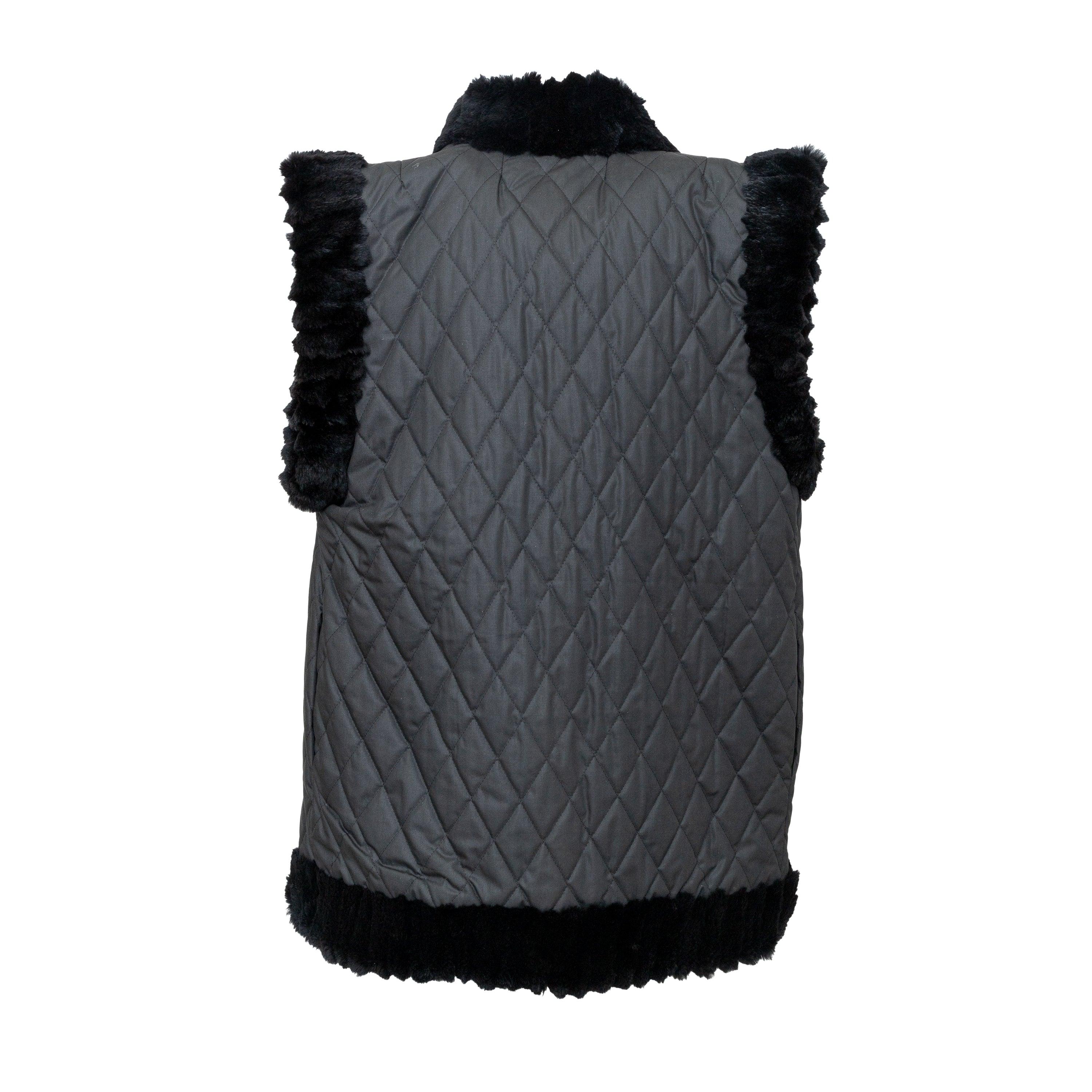 Yves Saint Laurent Fourrures Fur Vest - '80s In Good Condition For Sale In Milano, IT
