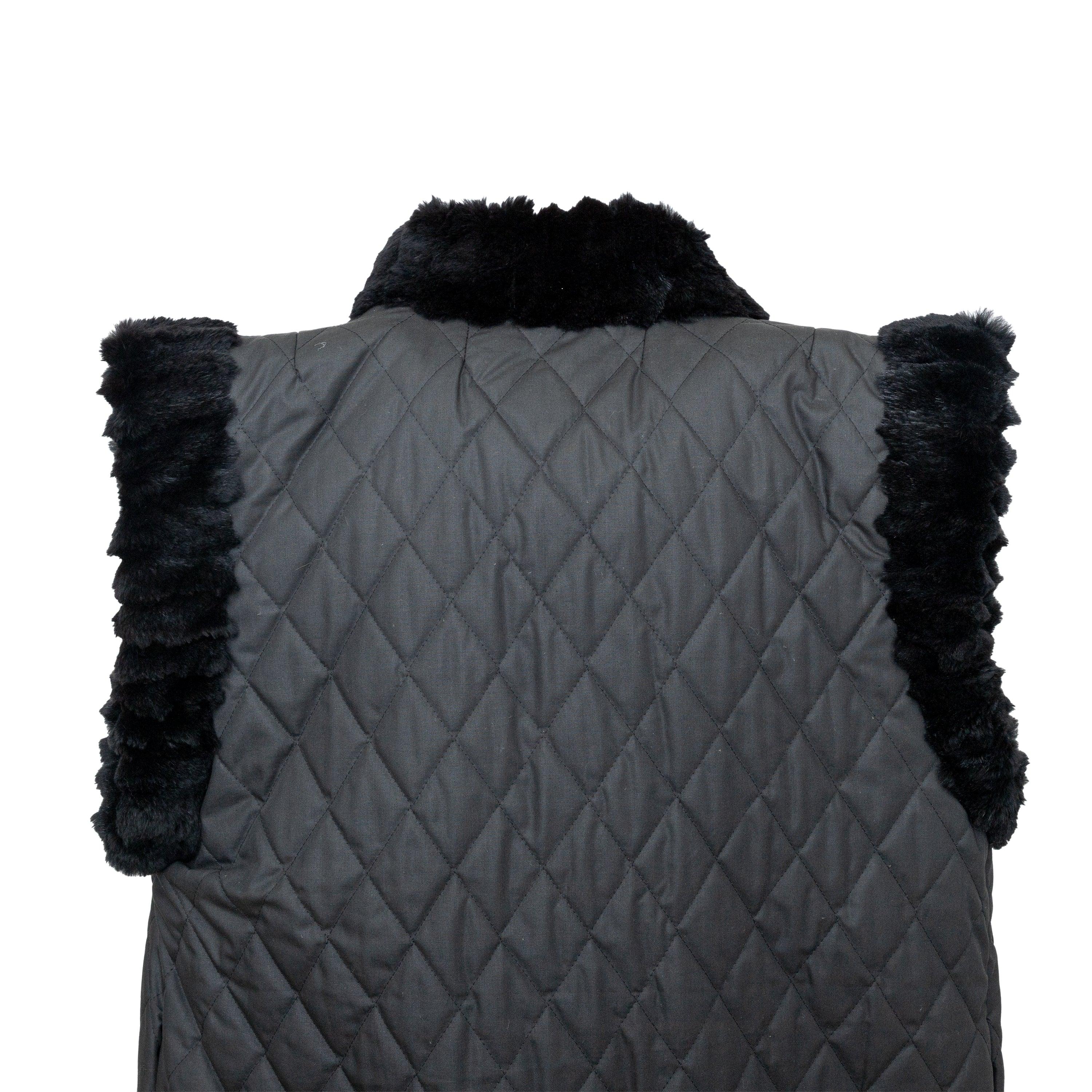Yves Saint Laurent Fourrures Fur Vest - '80s For Sale 1