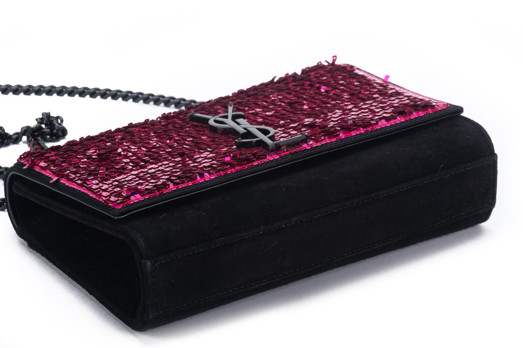 ysl glitter bag