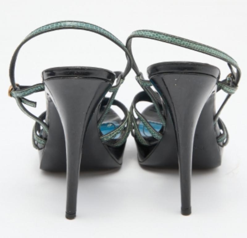 You can count on these YSL sandals for an elevated feel. They are crafted beautifully and designed to offer the right fit and a comfortable lift.