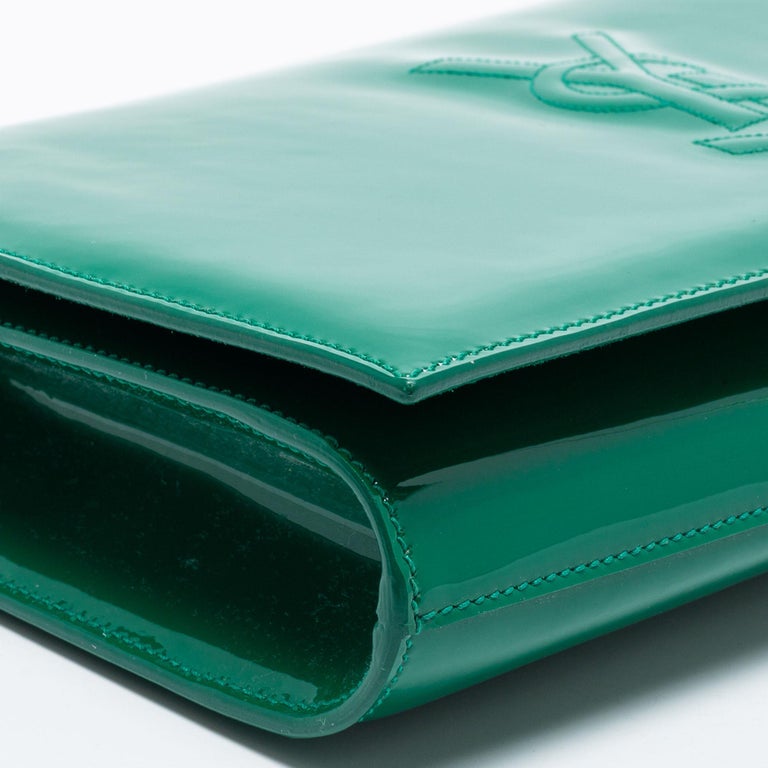 Patent Leather Belle de Jour Clutch
