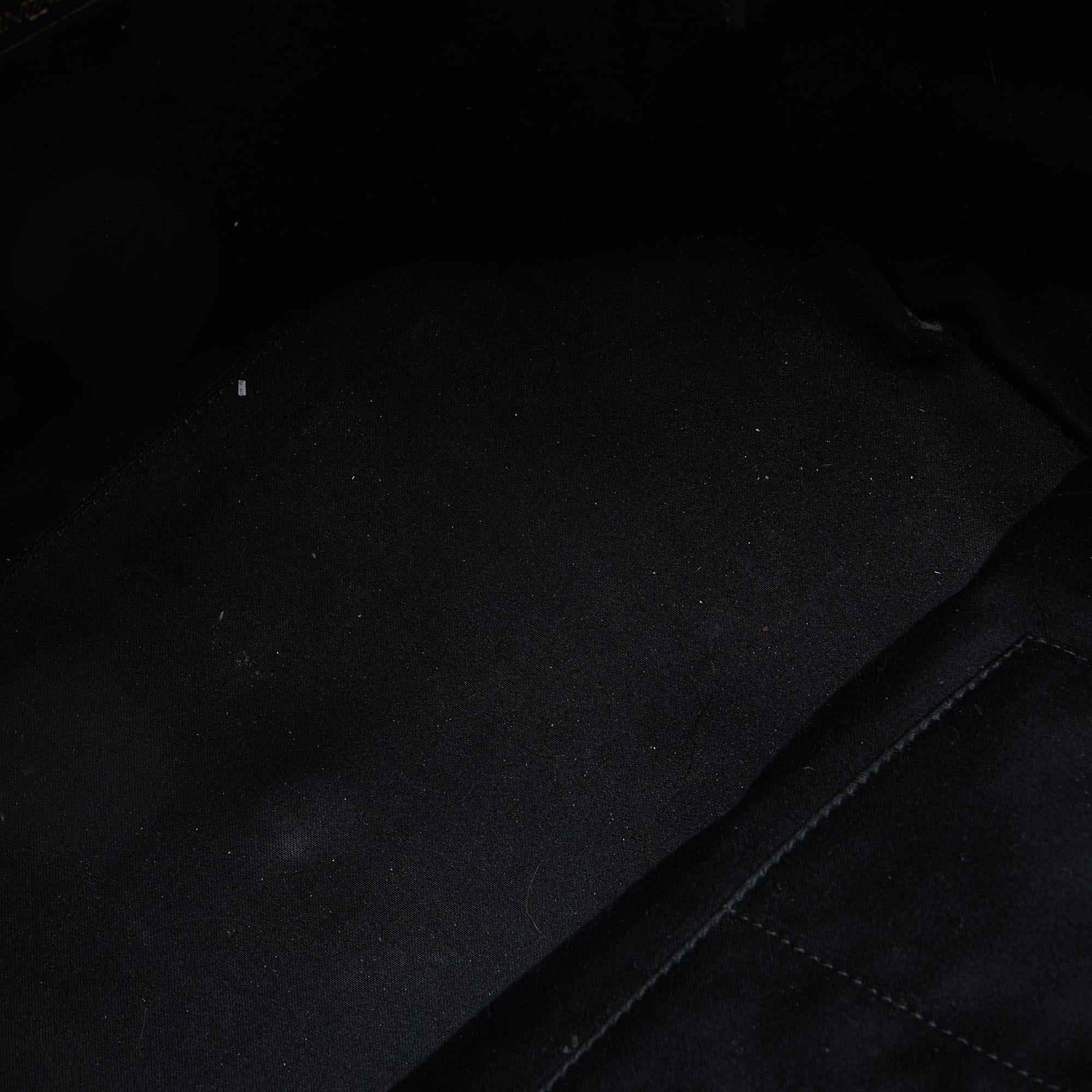 Yves Saint Laurent Große Cabas Chyc Tote aus grauem Leder im Angebot 2