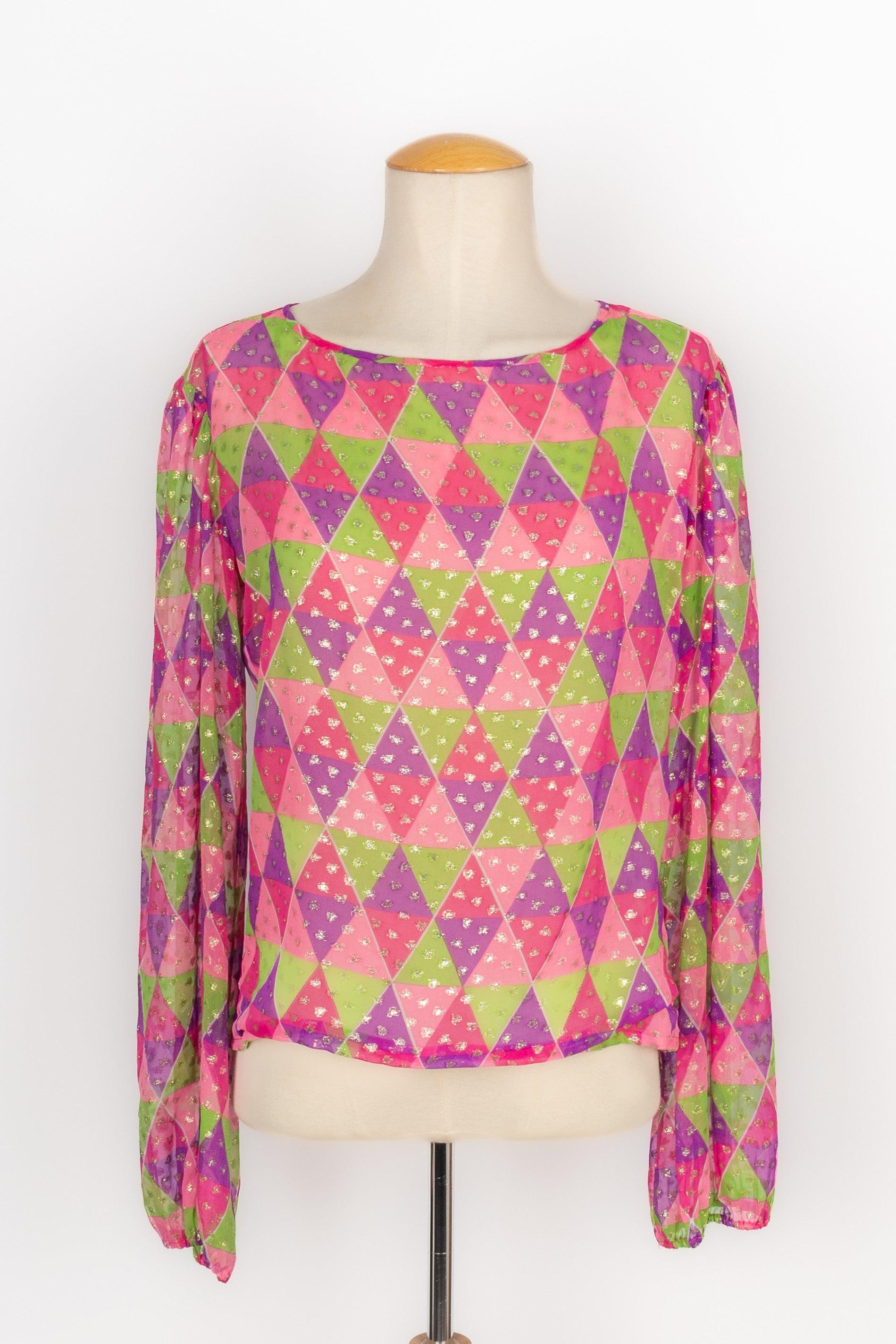 Donna Yves Saint Laurent Set Arlecchino, 1972 in vendita