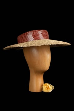 Yves saint Laurent hat Haute Couture spring 1983