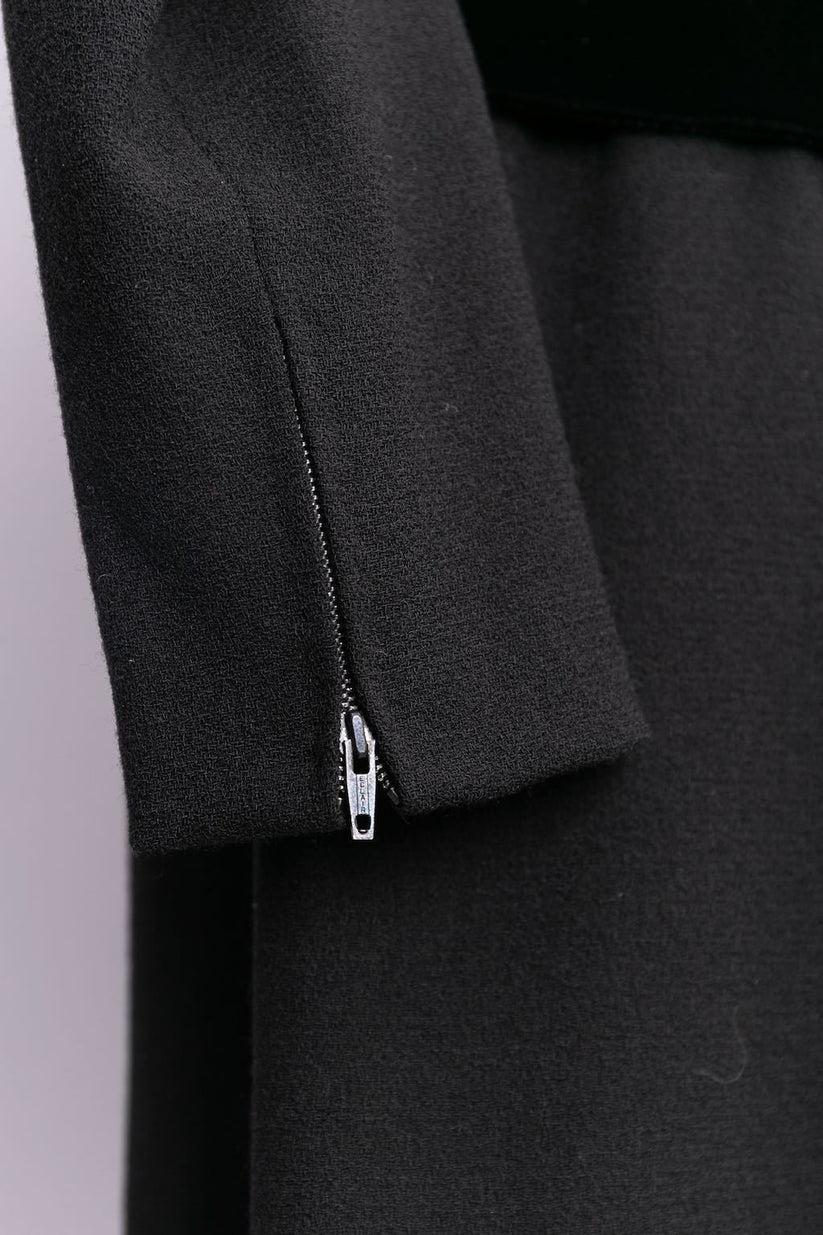 Yves Saint Laurent Haute Couture Black Dress  For Sale 5