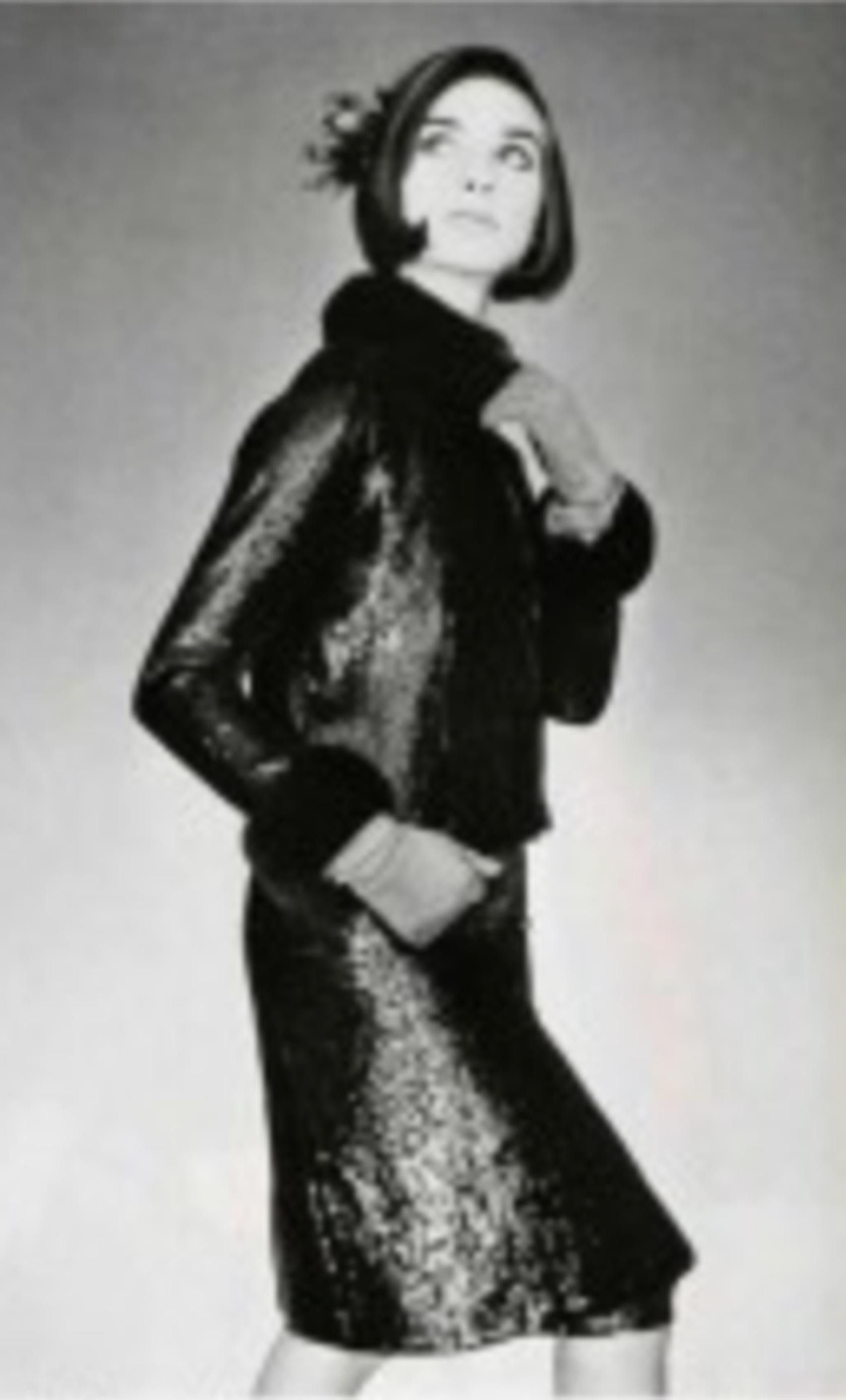 Yves Saint Laurent, Haute couture brown dress suit, Autumn/Winter 1964 For Sale 6