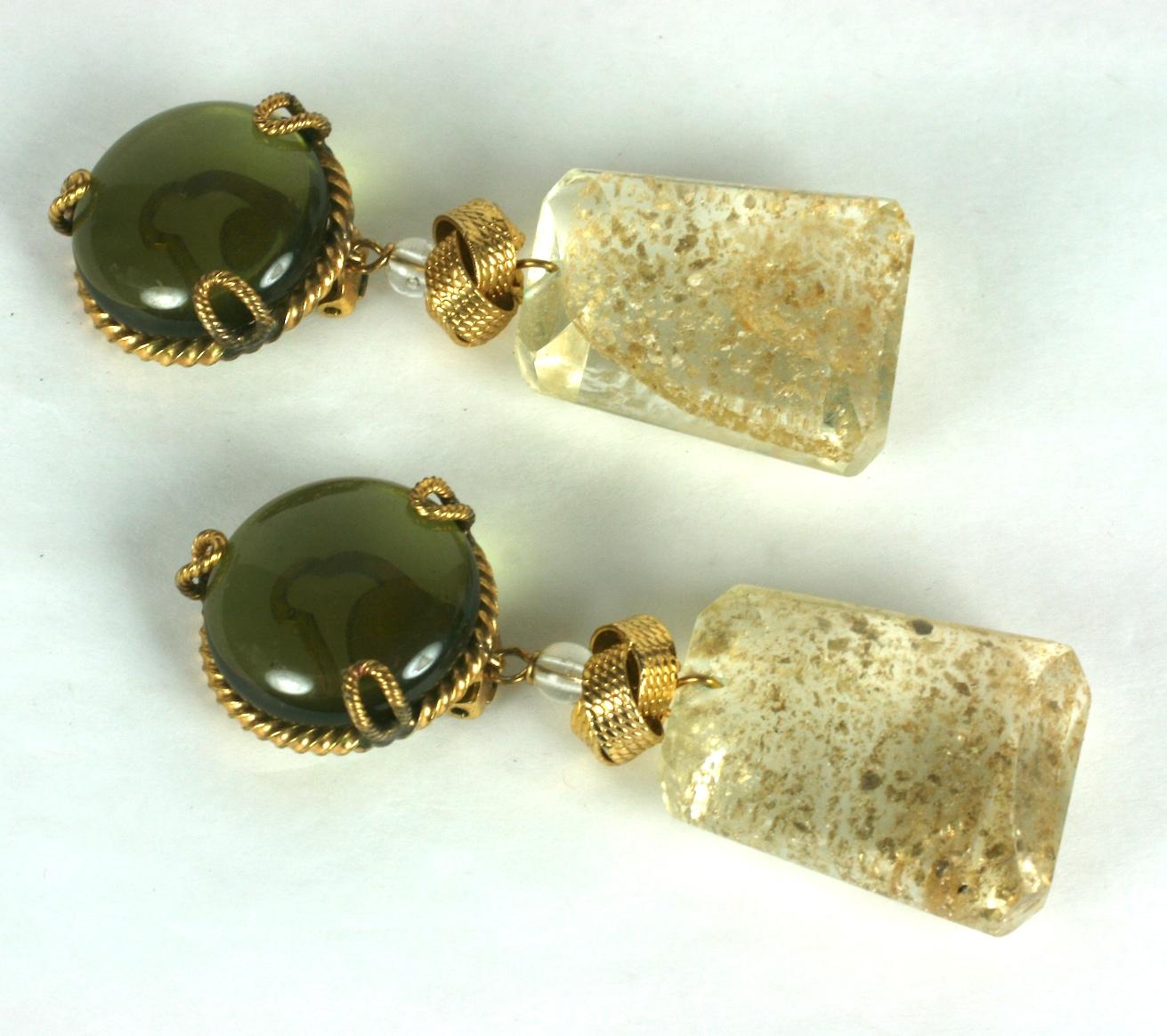 Yves Saint Laurent Boucles d'oreilles haute couture haute couture collection chinoise en vente 2