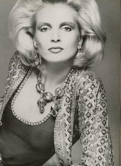 Yves Saint Laurent haute couture gold jacket, Spring/Summer 1973