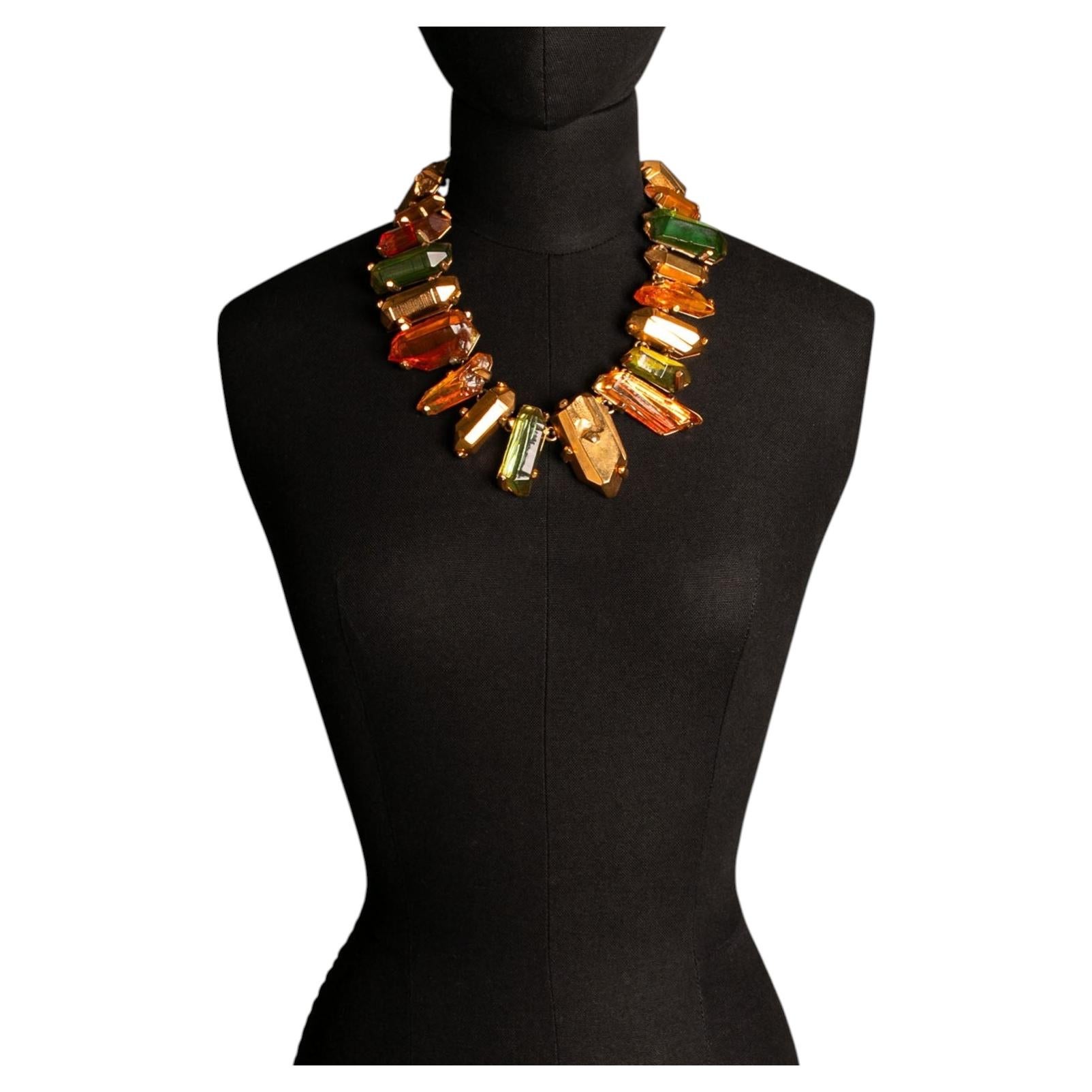 Collana Yves Saint Laurent Haute Couture di Yves Saint Laurent, estate 1983