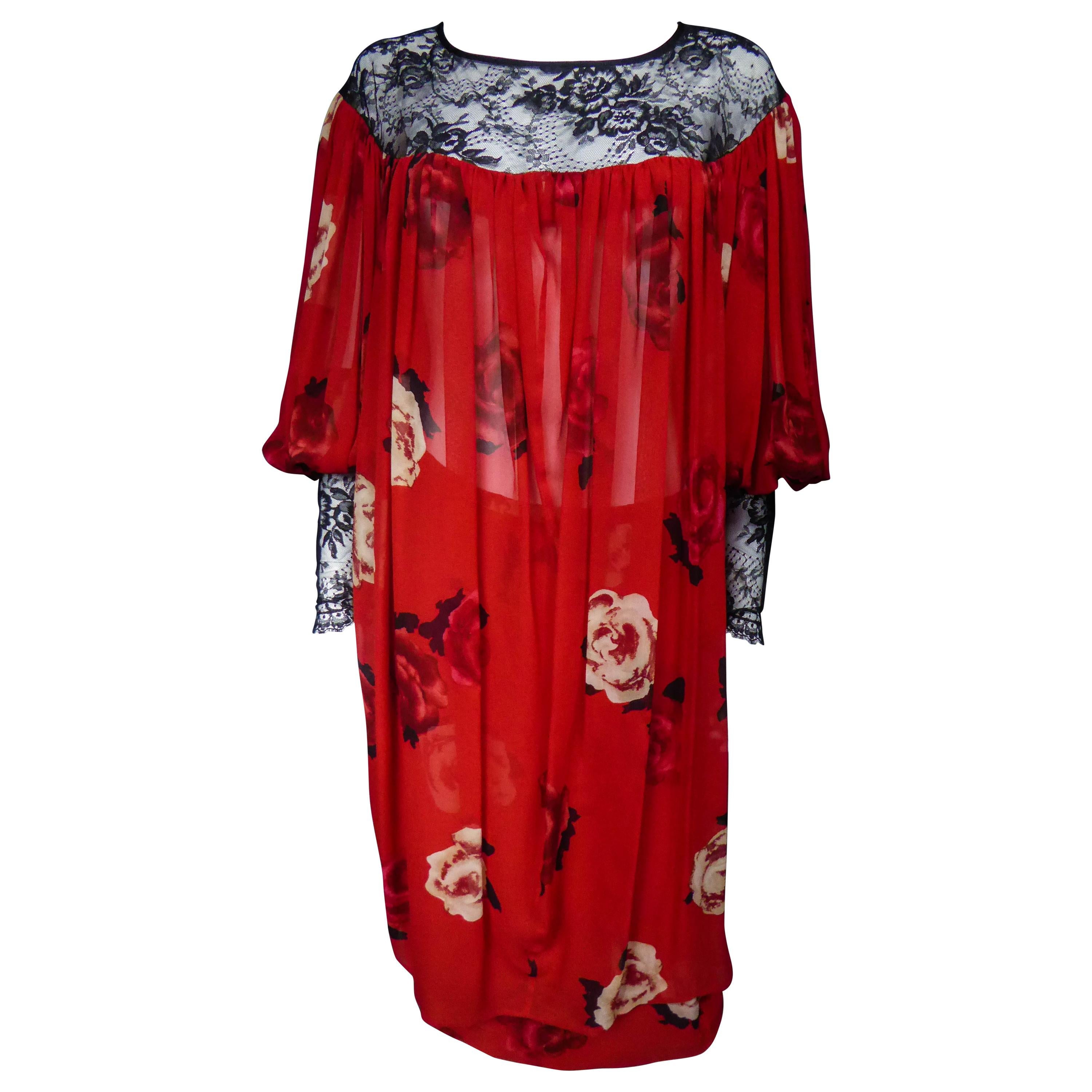 Yves Saint Laurent Haute Couture Set (zugeschrieben) CIRCA 1989 im Angebot