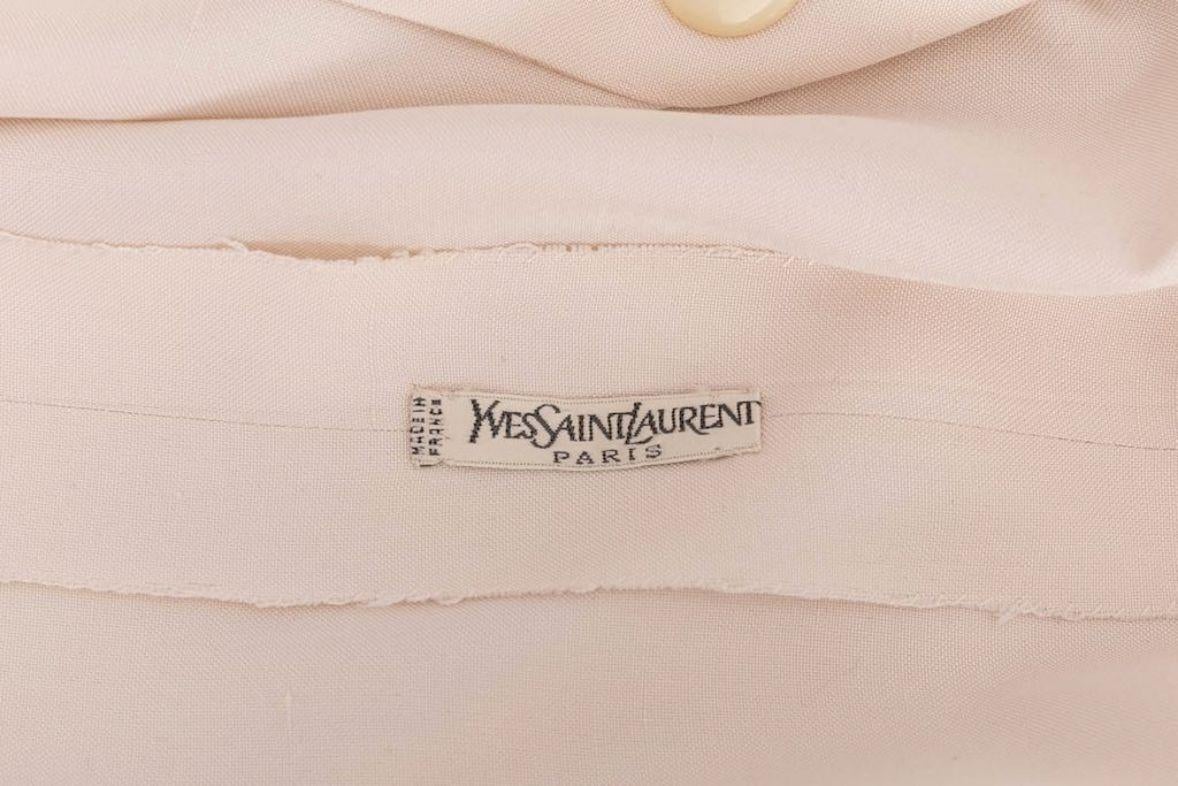 Yves Saint Laurent Haute Couture Silk and Wool Blend Set 16