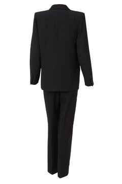 Yves Saint Laurent Haute Couture Spring/Summer 1991 Black Smoking