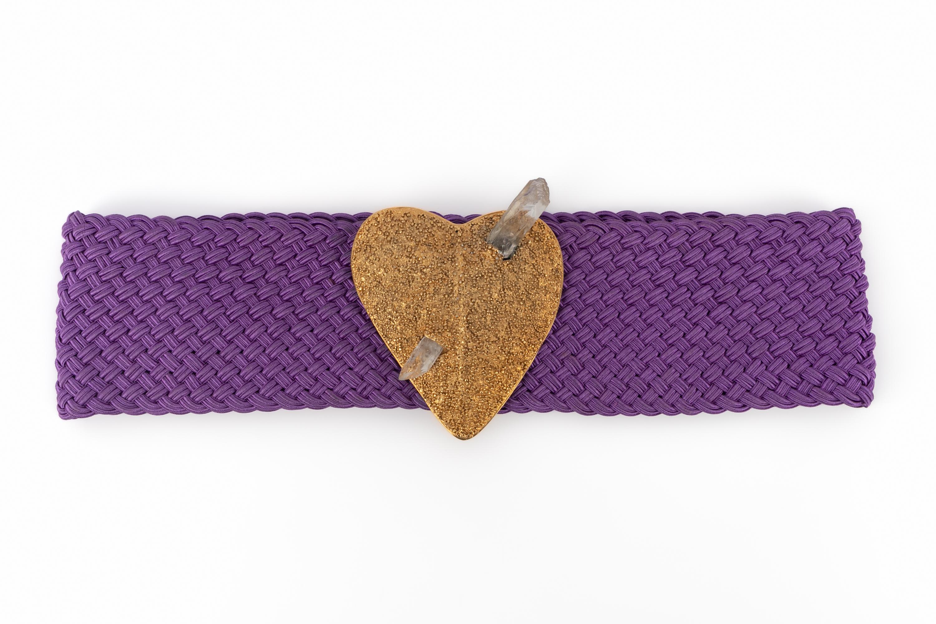 Rose Ceinture en forme de cœur Yves Saint Laurent en vente