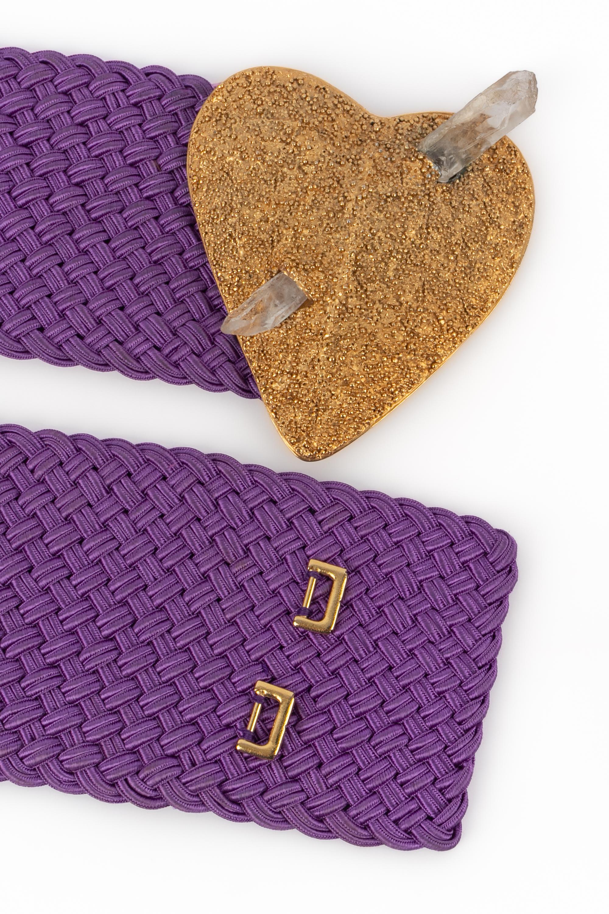 Ceinture en forme de cœur Yves Saint Laurent Pour femmes en vente