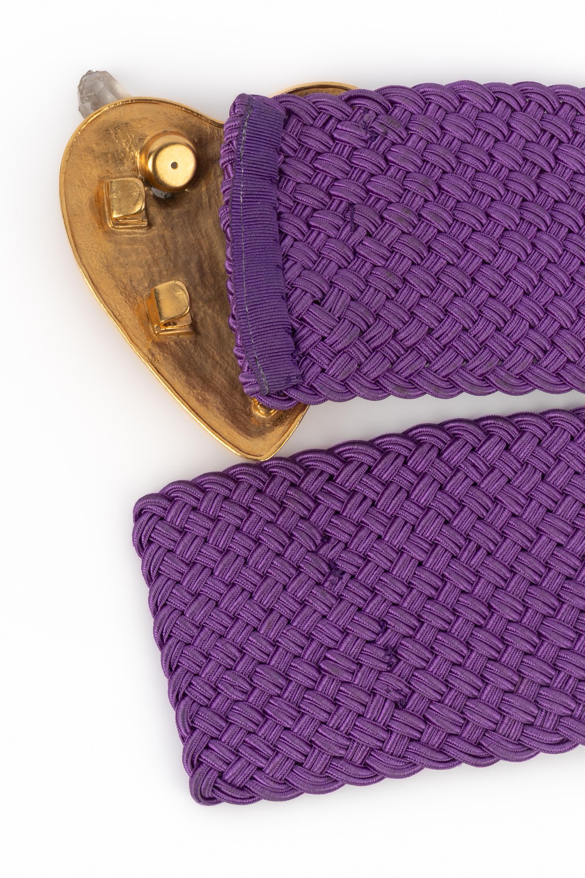 Ceinture en forme de cœur Yves Saint Laurent en vente 1