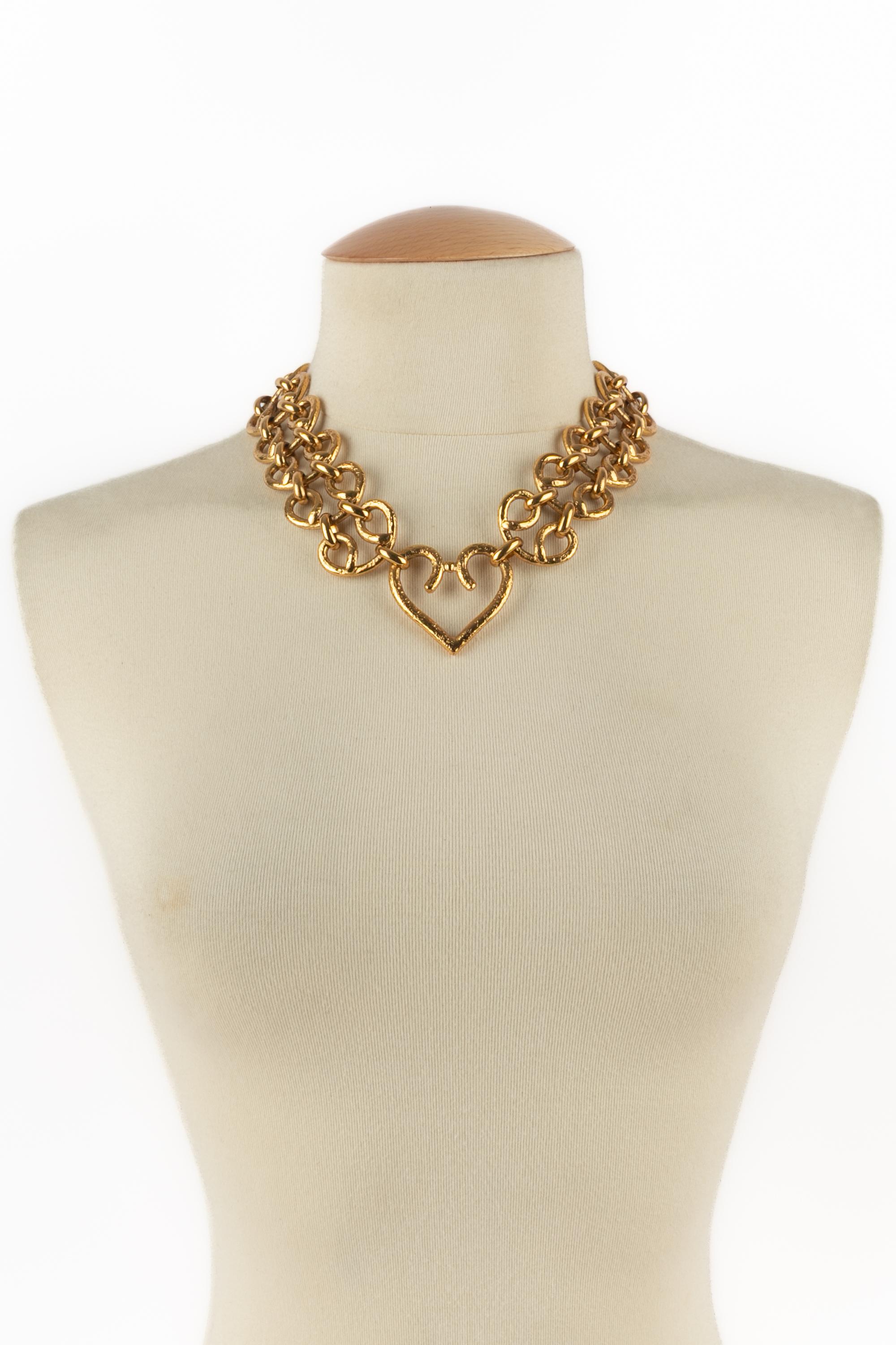 Collana a cuore Yves Saint Laurent in vendita 4