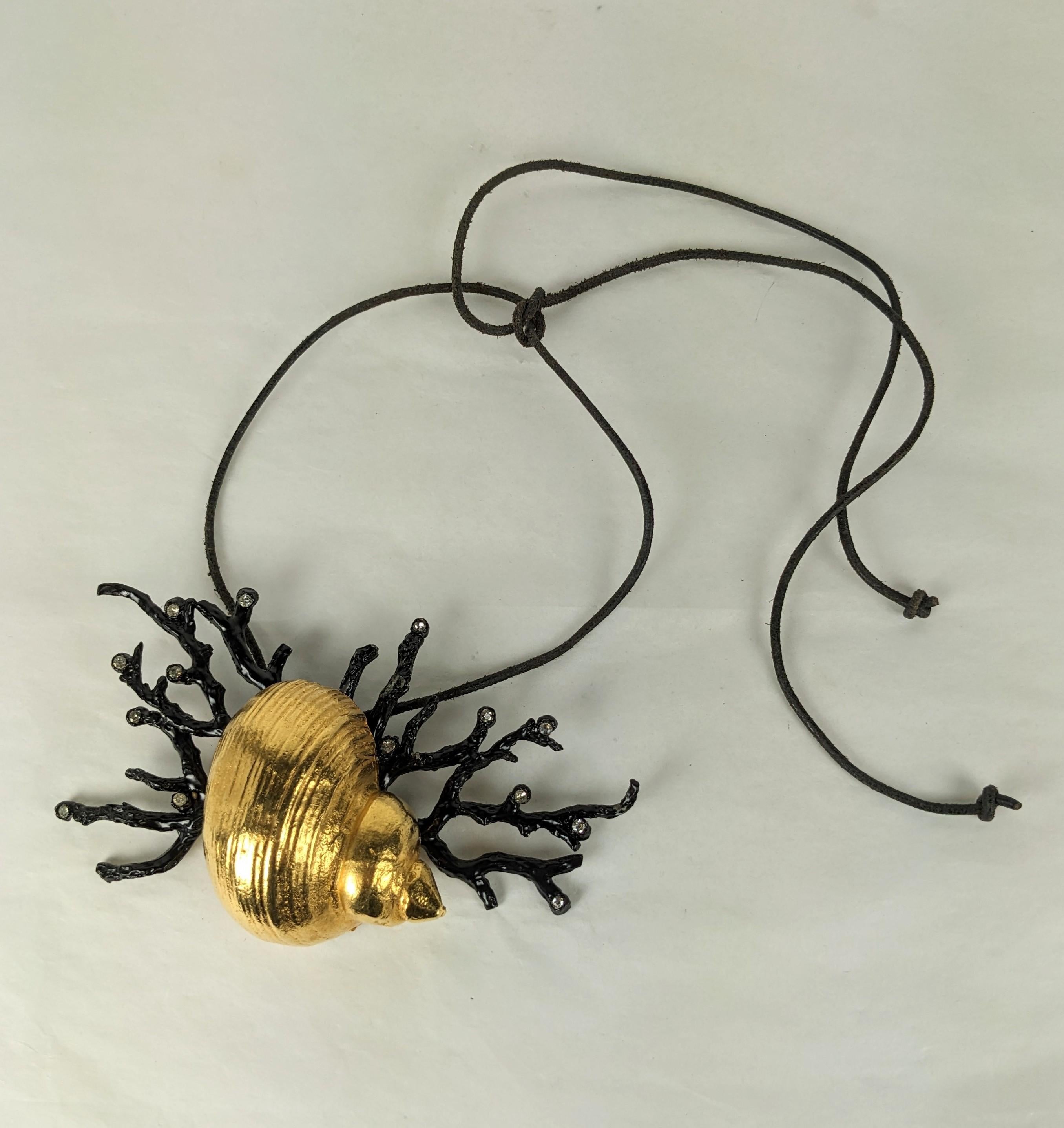 vivienne westwood snail necklace