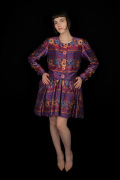 Yves Saint Laurent jacket and dress by Yves Saint Laurent Winter 1990