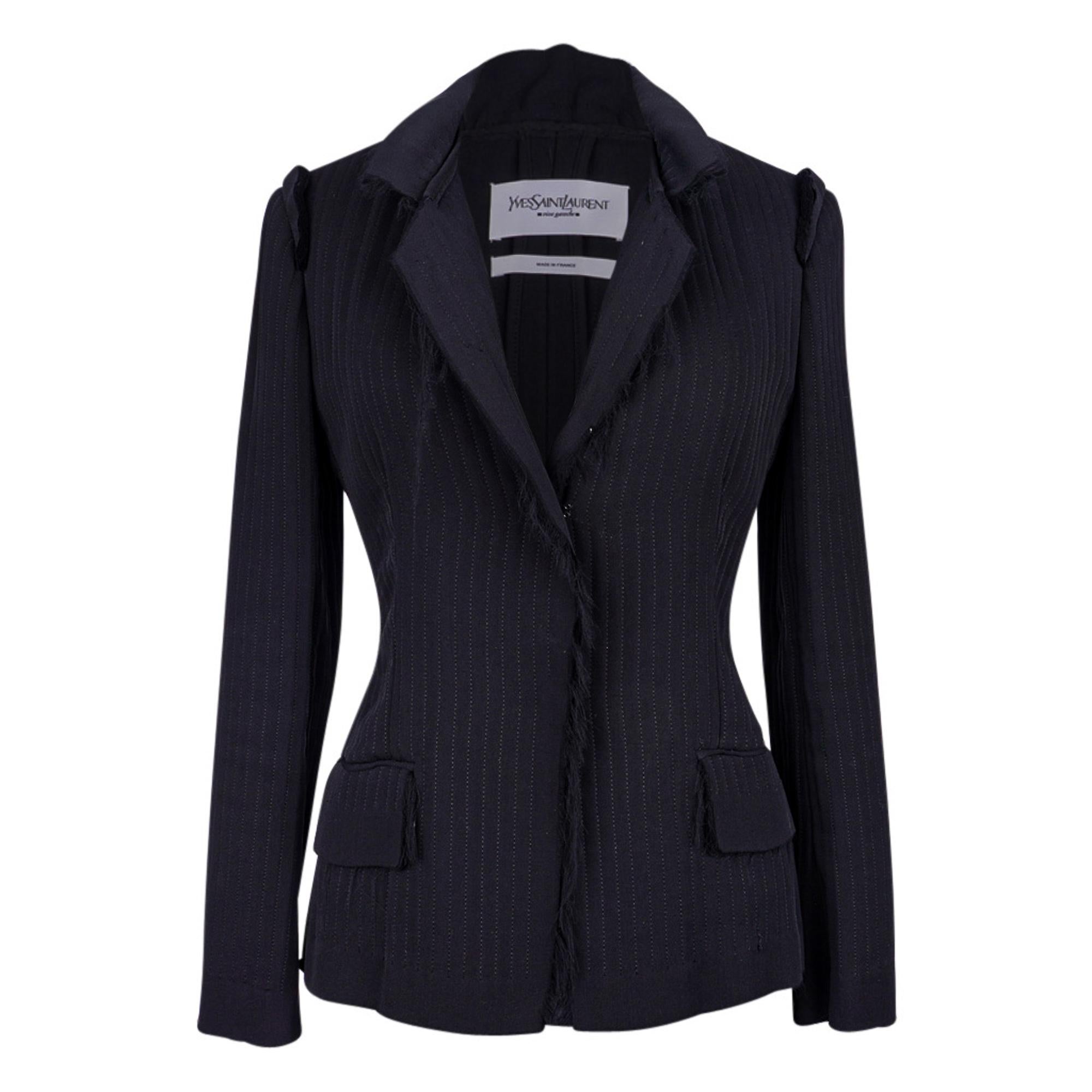 Yves Saint Laurent Jacket Exquisite Tom Ford Creation in Layers 36 4