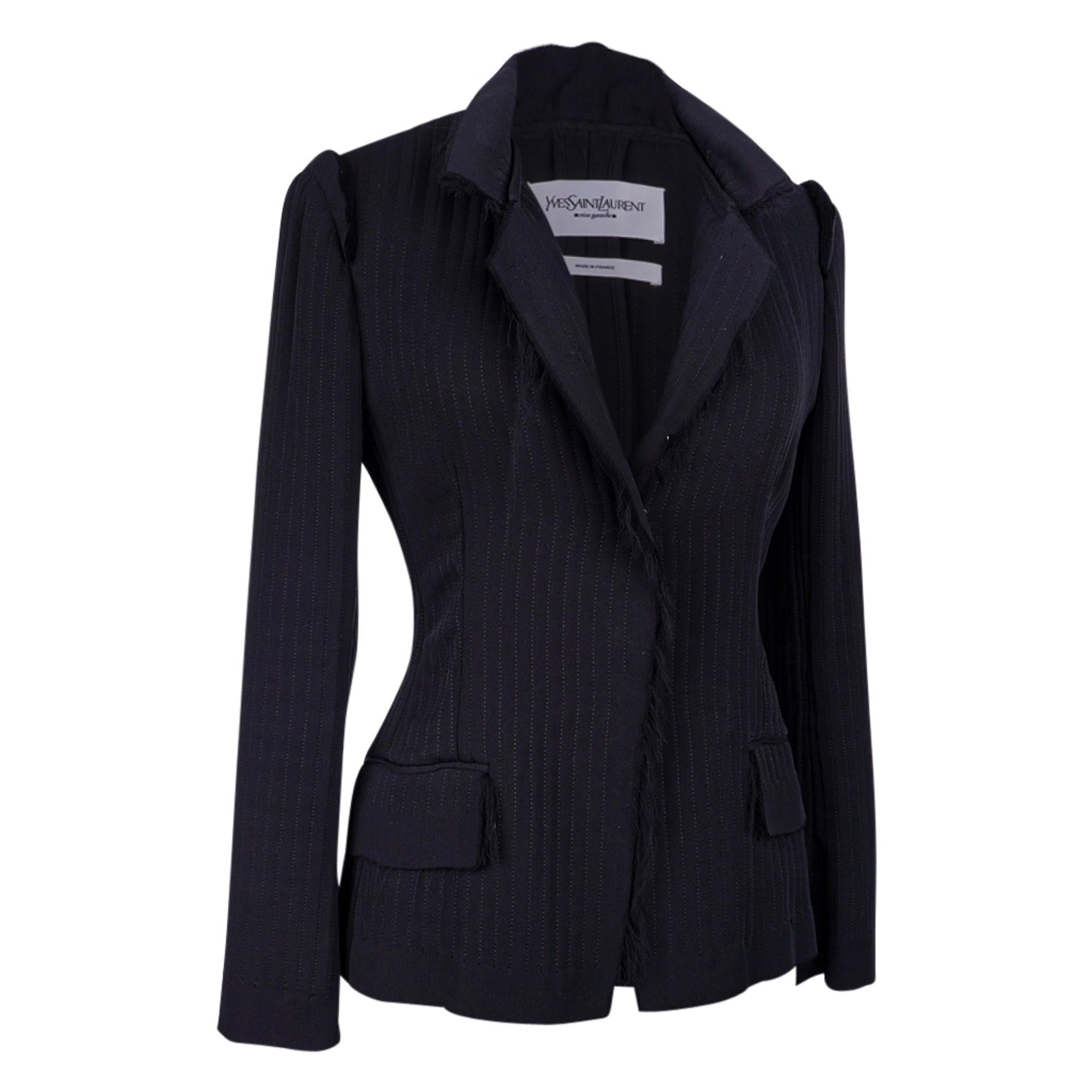 Yves Saint Laurent Jacket Exquisite Tom Ford Creation in Layers 36 at ...