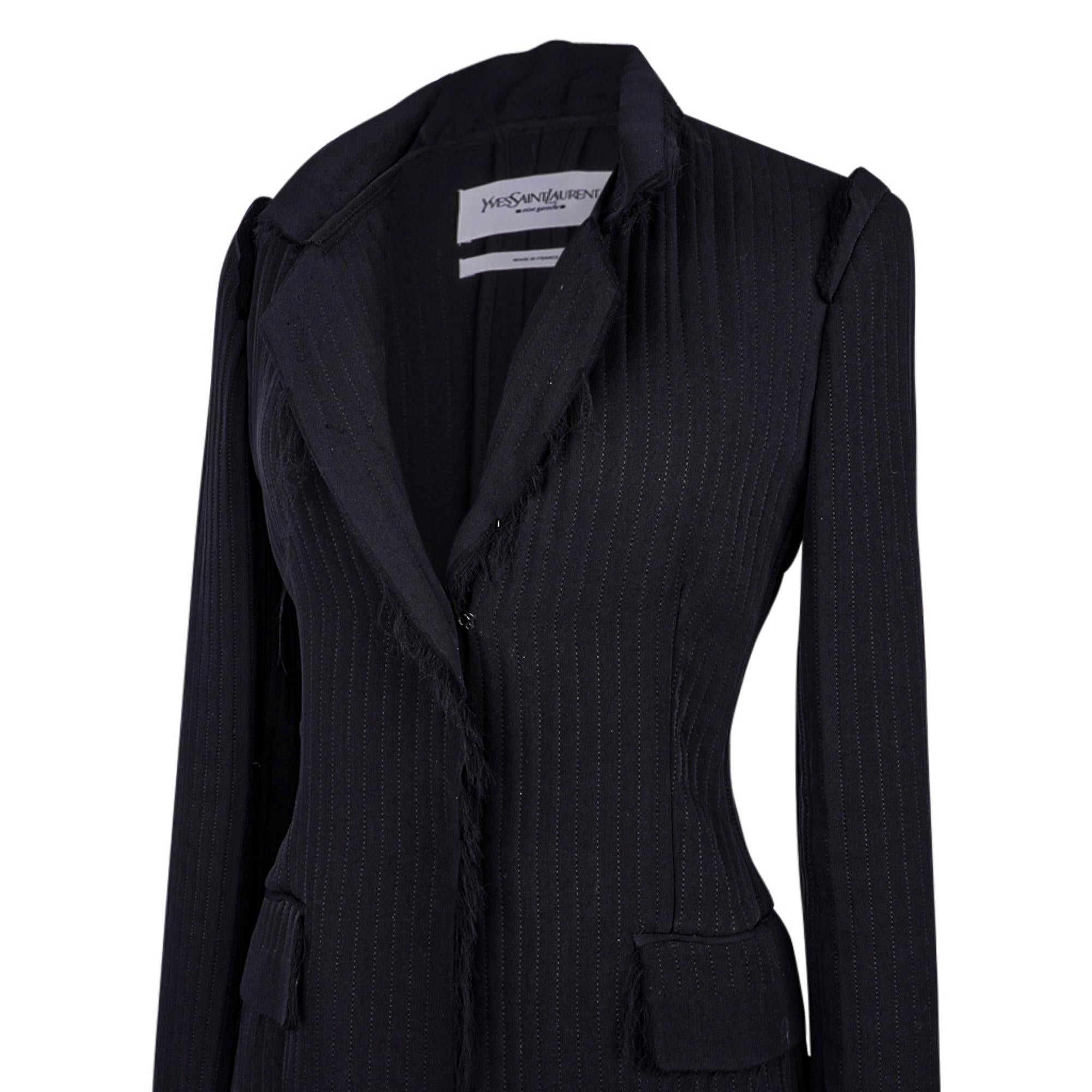 Yves Saint Laurent Jacket Exquisite Tom Ford Creation in Layers 36 2