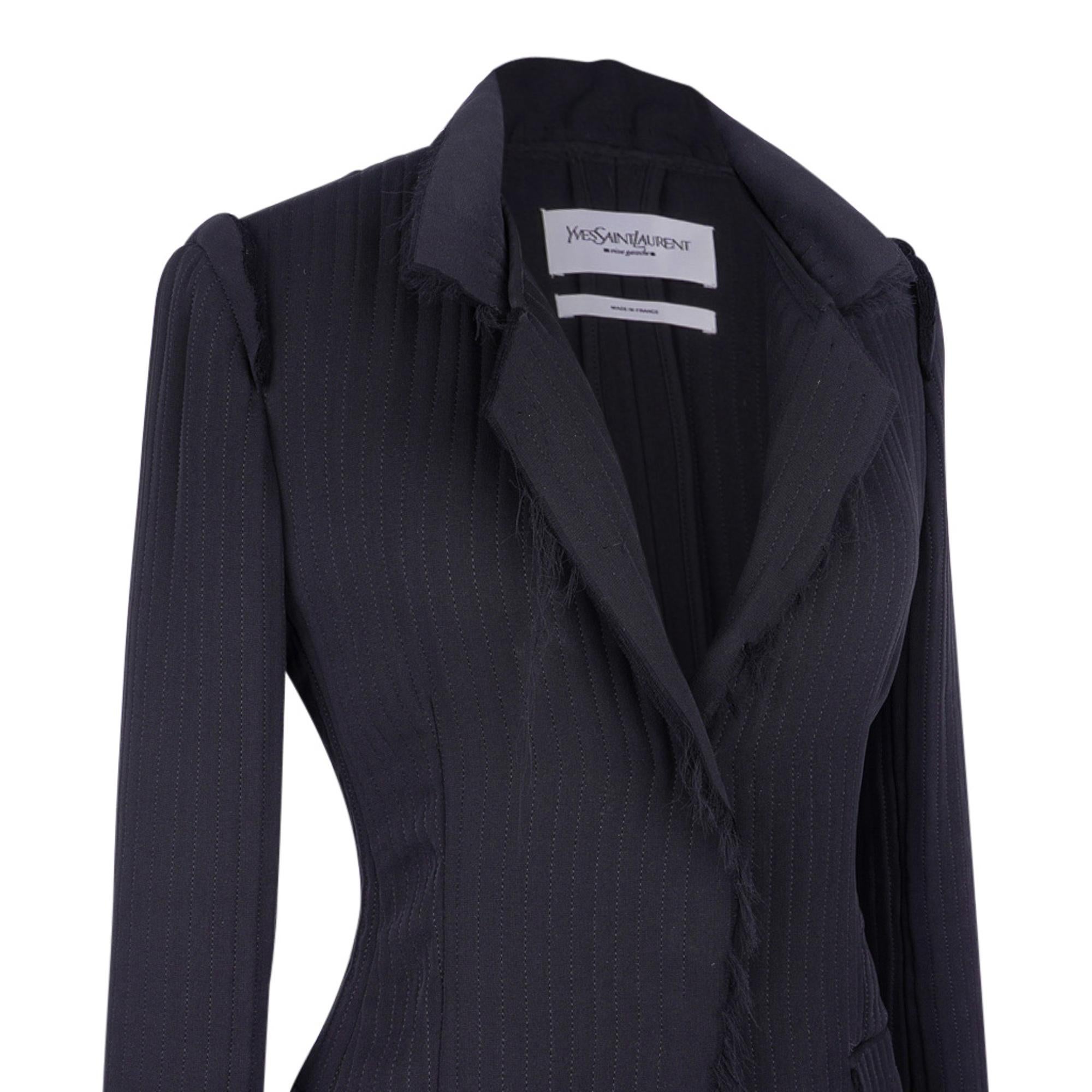 Yves Saint Laurent Jacket Exquisite Tom Ford Creation in Layers 36 3
