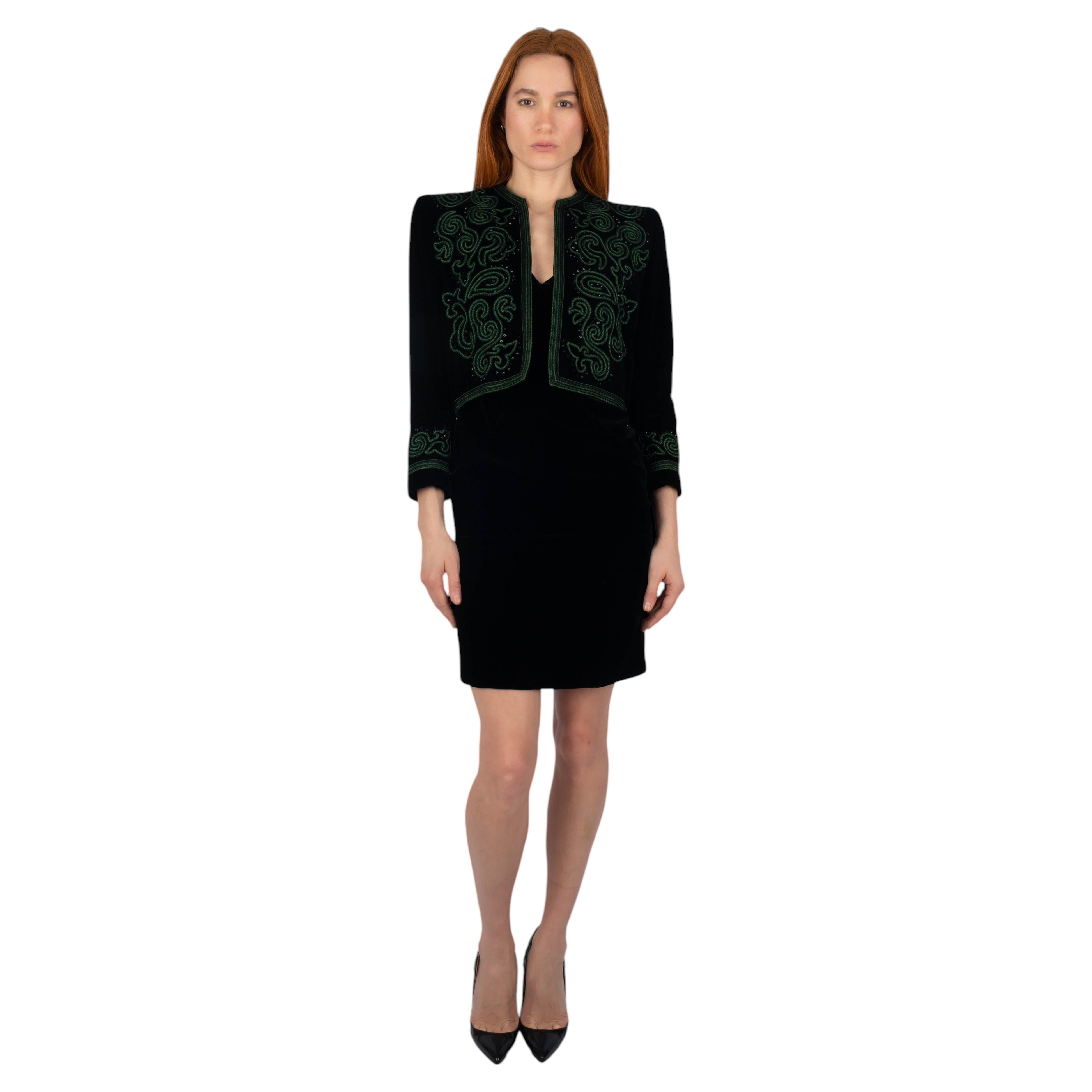 Yves Saint Laurent jacket Haute Couture circa 1975