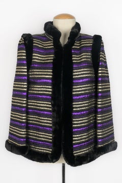 Yves Saint Laurent jacket Haute Couture fall-winter 1977