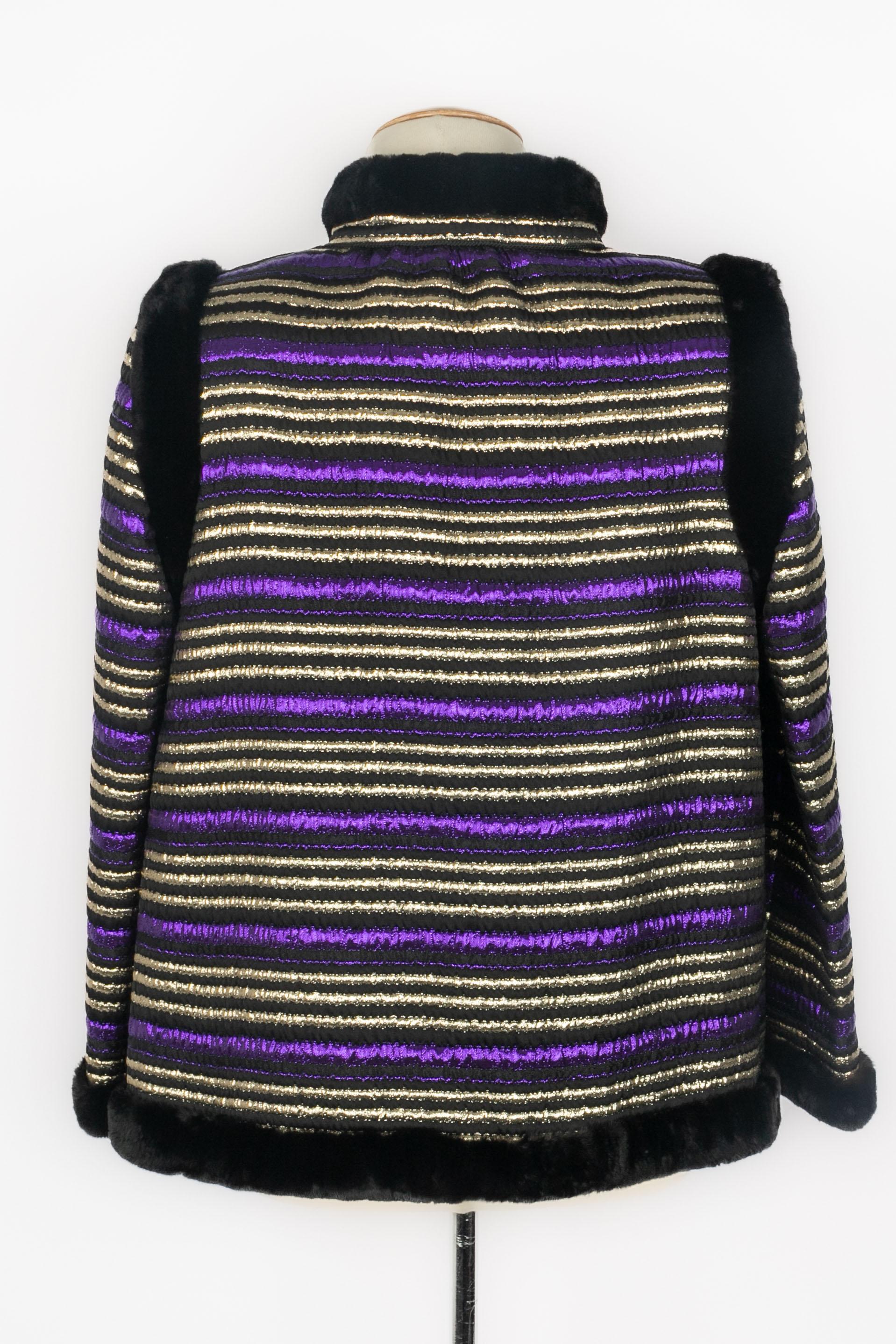 Donna Giacca Yves Saint Laurent Haute Couture autunno-inverno 1977 in vendita