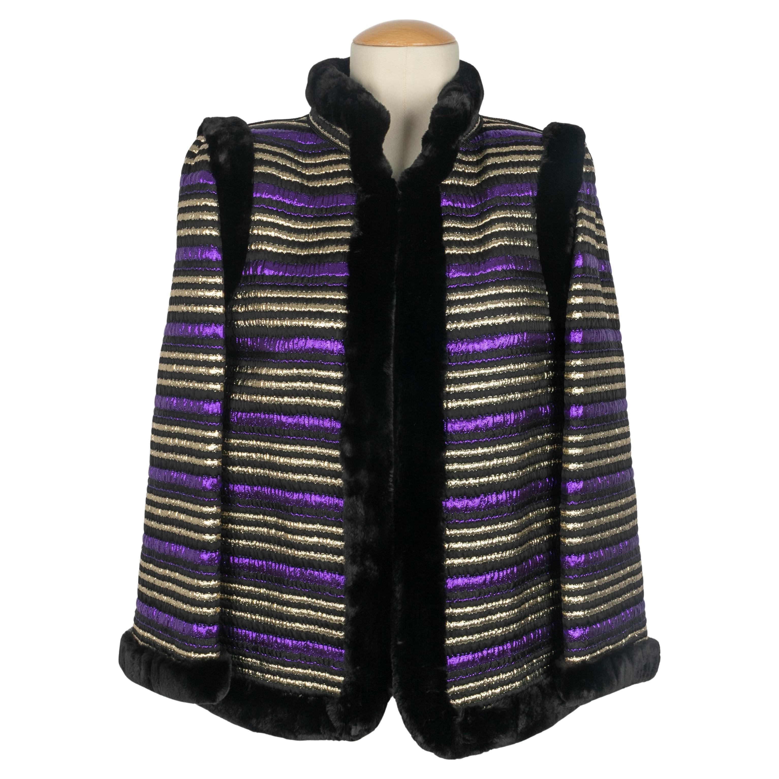 Giacca Yves Saint Laurent Haute Couture autunno-inverno 1977 in vendita