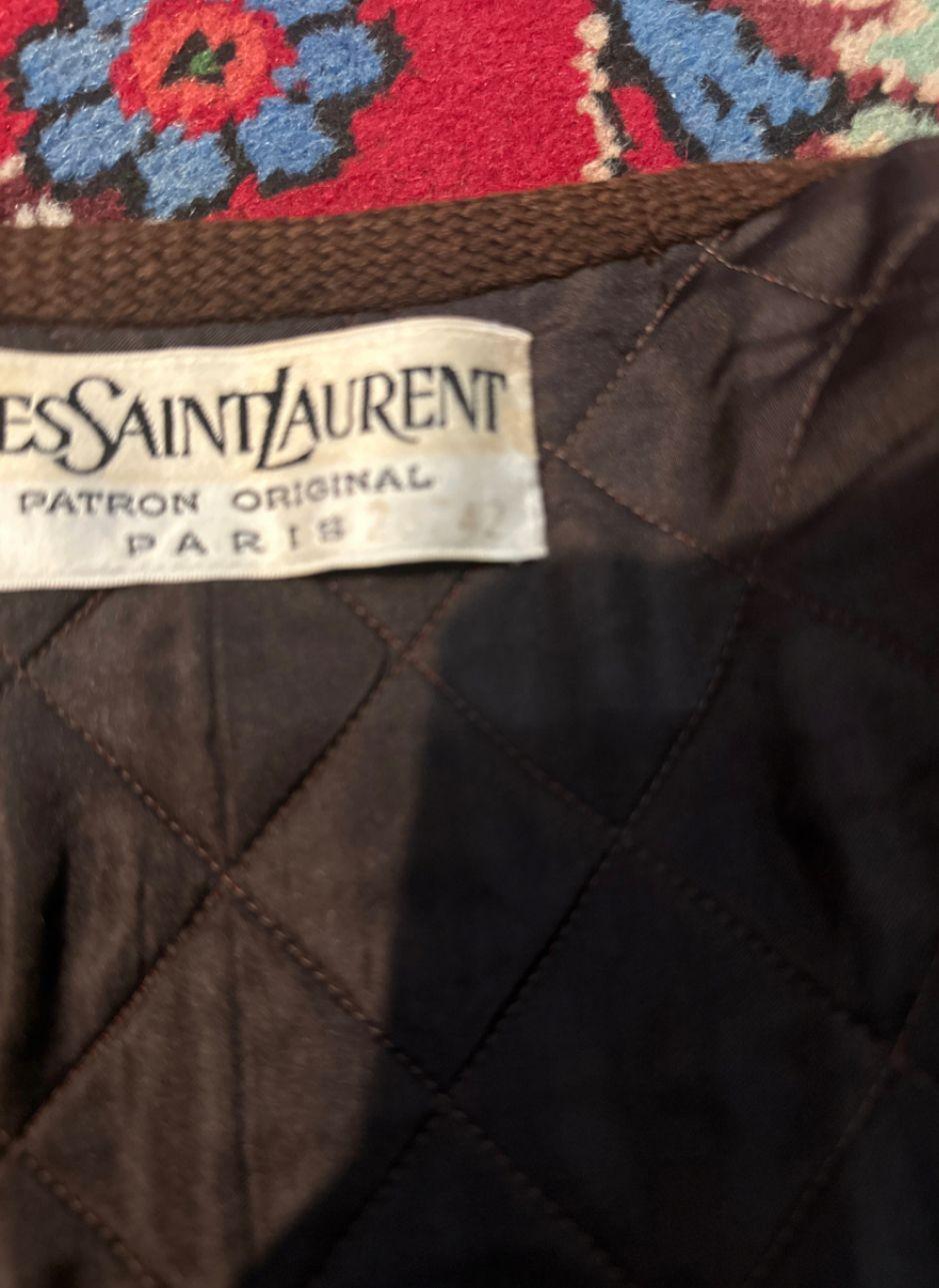 Yves Saint Laurent jacket Russian Ballet collection 1976 Haute Couture For Sale 2