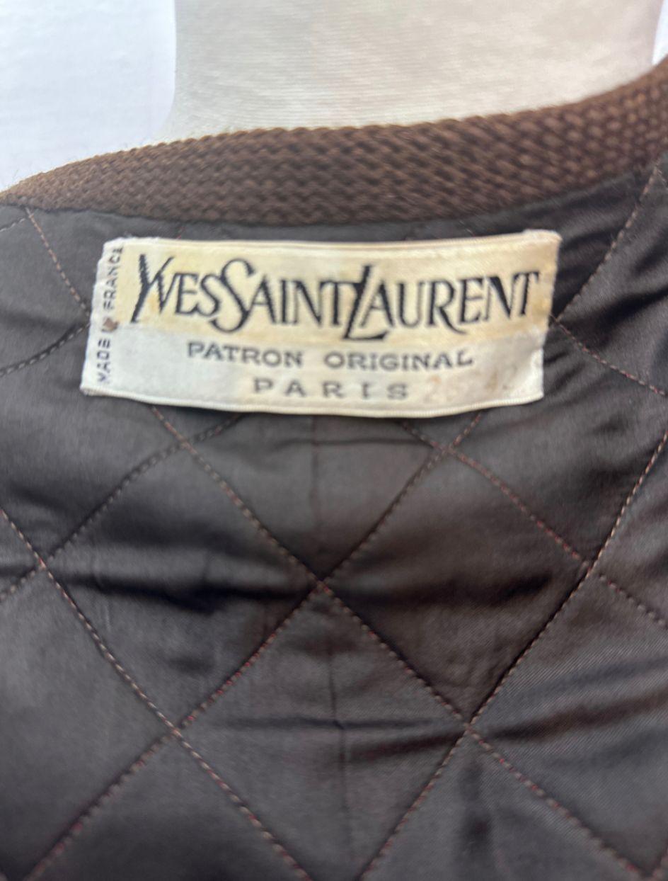 Yves Saint Laurent jacket Russian Ballet collection 1976 Haute Couture For Sale 3