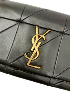 Yves Saint Laurent Jamie WOC Wallet on Chain Black Bag