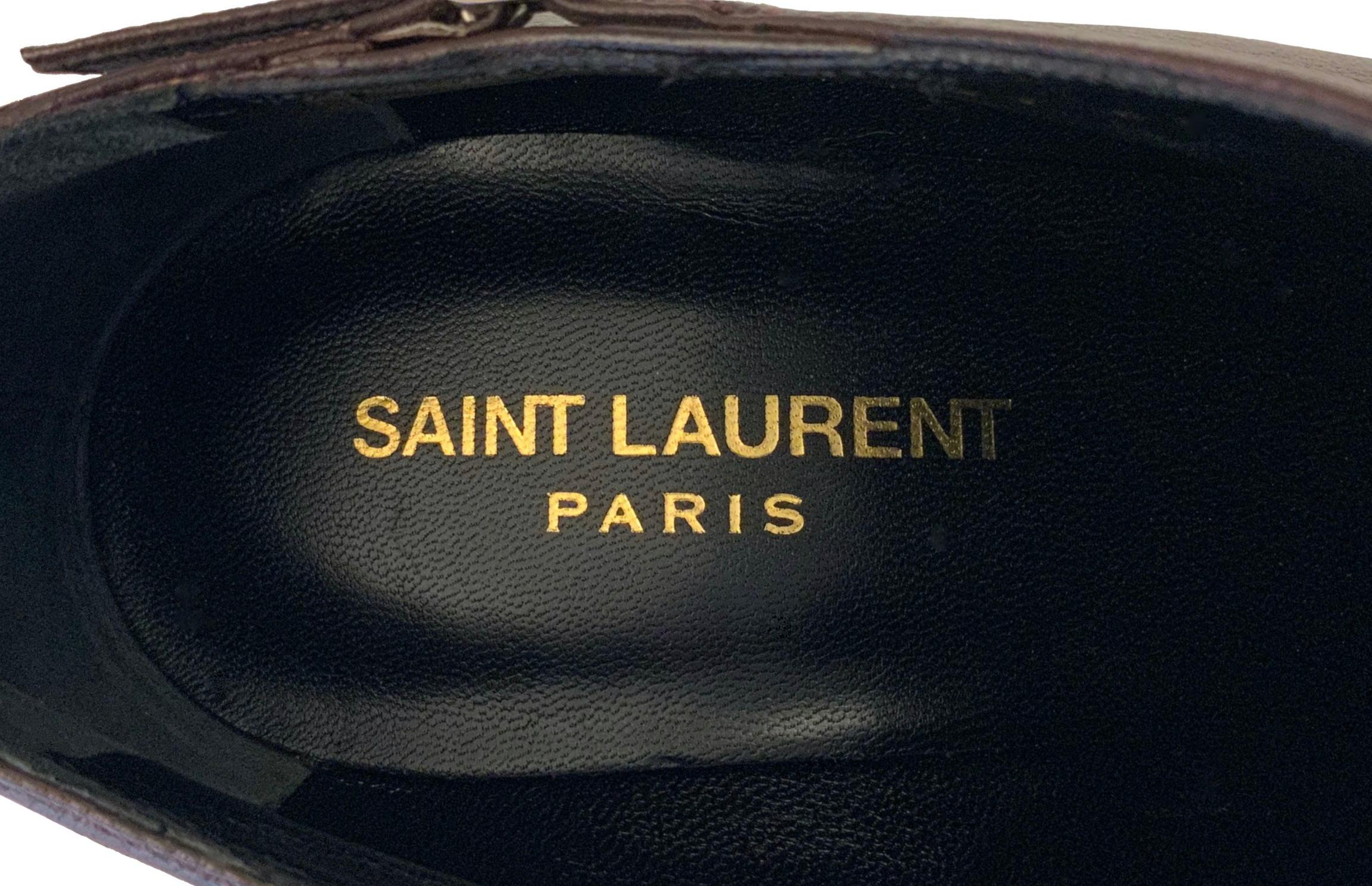 Yves Saint Laurent Janis Booties at 1stDibs | saint laurent booties ...