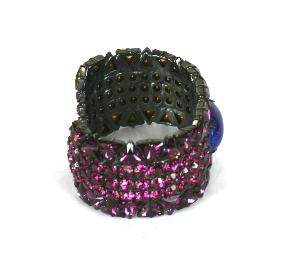 Women's Yves Saint Laurent Jeweled Cuff Bracelet For Sale