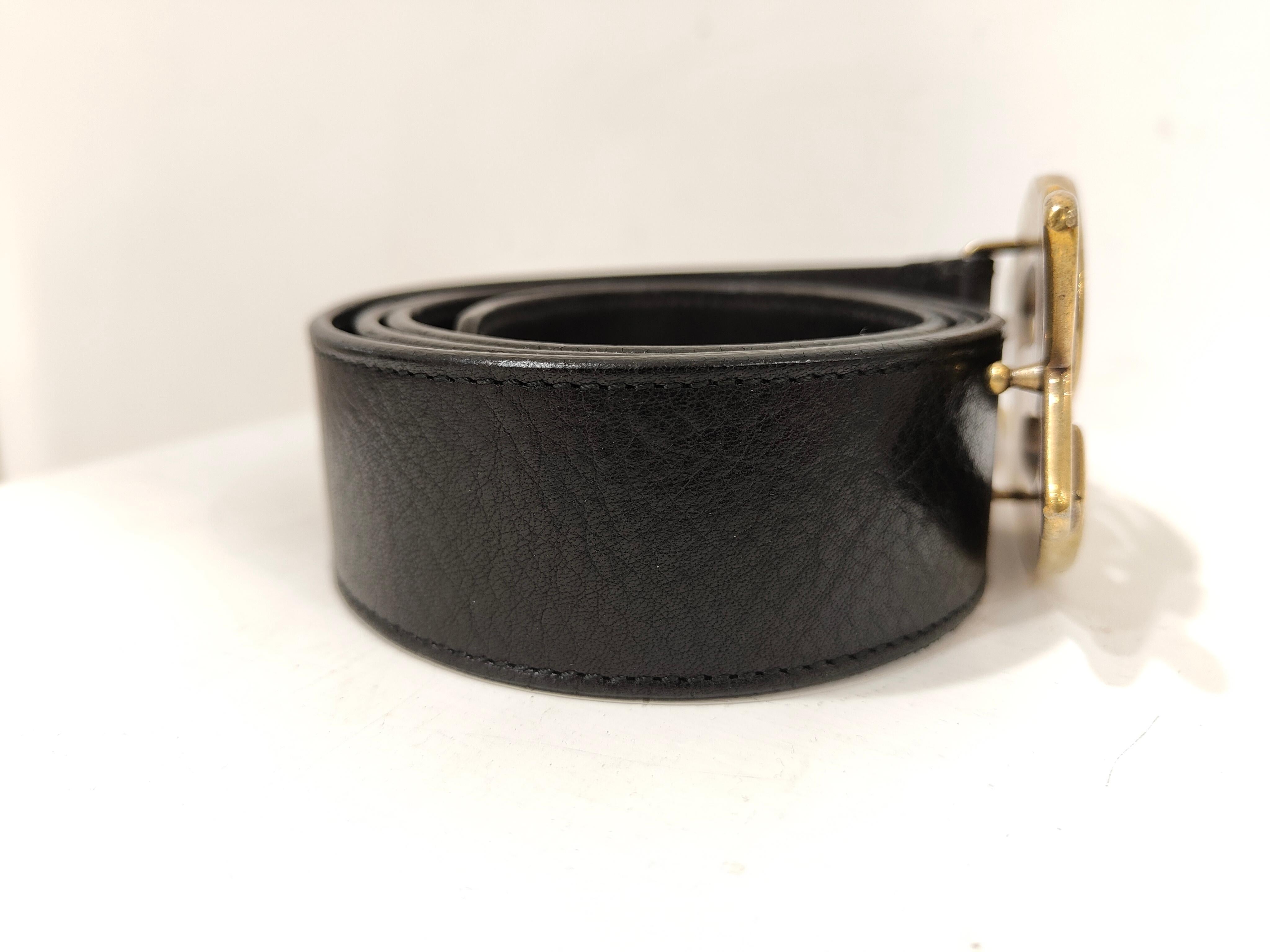 Yves Saint Laurent leather belt In Good Condition In Capri, IT