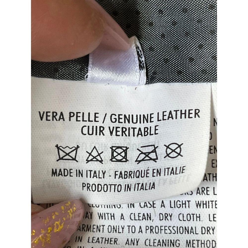 Yves Saint Laurent Leather Jacket Size 56FR For Sale 4