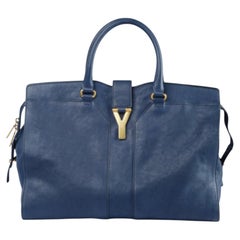 Yves Saint Laurent Leather Large Cabas Chyc Tote - '10s