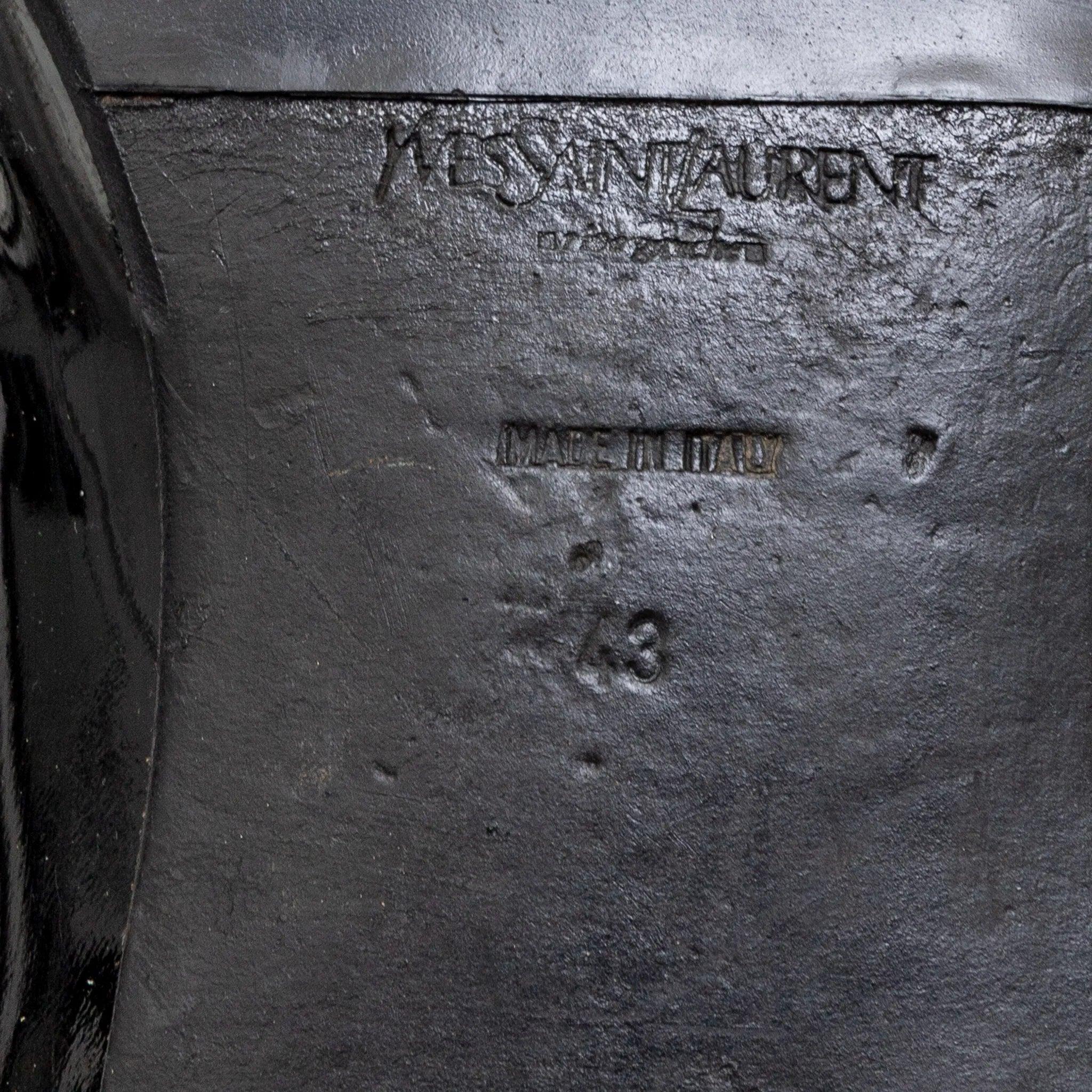 Scarpe in pelle Yves Saint Laurent - anni '00 in vendita 4