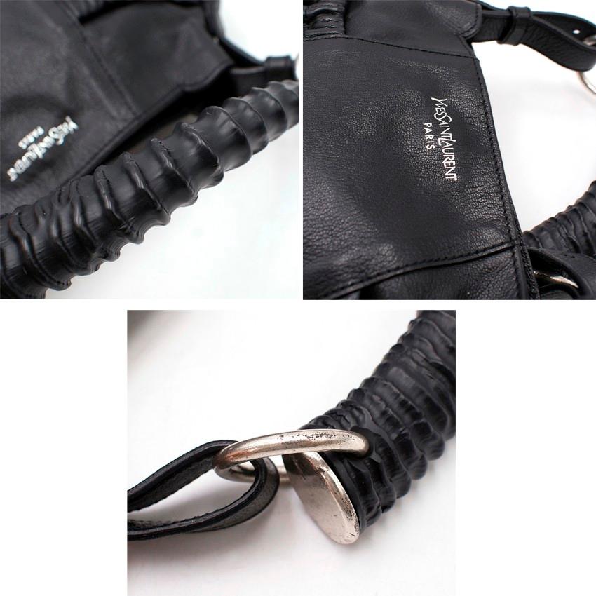 Yves Saint Laurent Leather Top Handle Bag 4