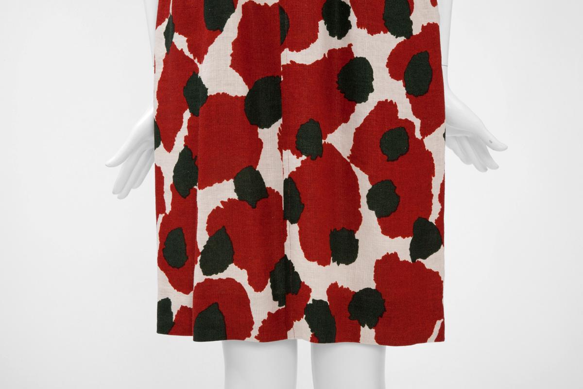 ysl flower dress